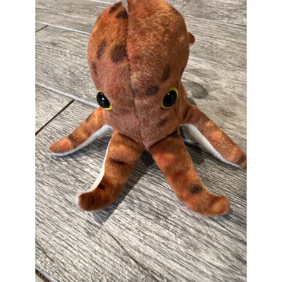 Wild Republic Huggers Octopus Wrist Wrap Stuffed Animal Slap bracelet Plush Toy - Picture 1 of 8